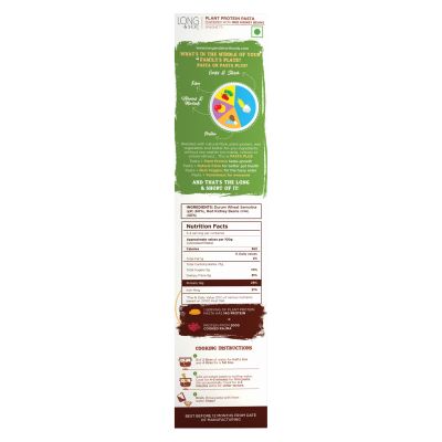 Long & Short: Plant Power Protien Pasta Red Kidney Bean Spaghetti - 250gm