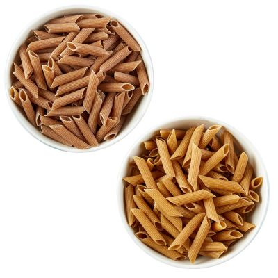 Long & Short: Penne High Fibre Wholegrain Wheat Pasta & Multigrain Pasta - Pack of 2 (250gm Each)