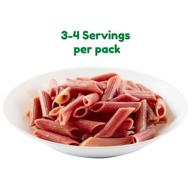 Long & Short: Penne Veggie Beetroot Pasta - Pack of 2 (250gm Each)