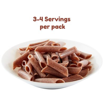 Long & Short: Penne Plant Protein Red Kidney Bean Pasta - Pack of 2 (250gm Each)