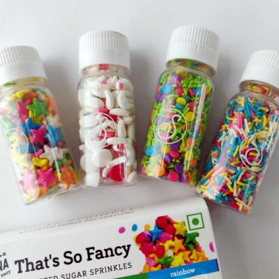 Serapheena: That's so Fancy Sugar Sprinkles for Cakes & Cupcakes Decoration - 100gm