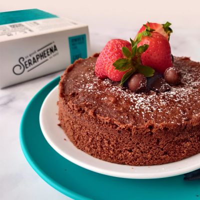 Serapheena: Cocoa Heaven Jowar and Sweet Potato Flour Cake Mix - Pack of 2 (200gm Each)