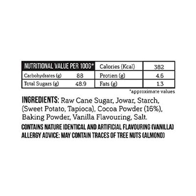 Serapheena: Cocoa Heaven Jowar and Sweet Potato Flour Cake Mix - Pack of 3 (70gm Each)