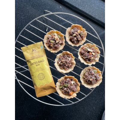 Mighty Millets: Dates Ragi Bars - Pack of 10