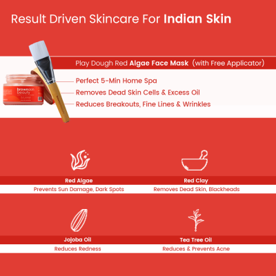 BrownSkin beauty: Play Dough Algae Face Mask (with Free Applicator)