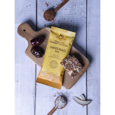 Mighty Millets: Dates Ragi Bars - Pack of 10