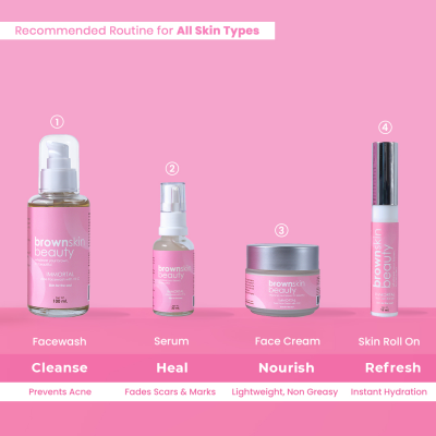 BrownSkin beauty: Immortal Aloe Serum with Vit. C - 30ml