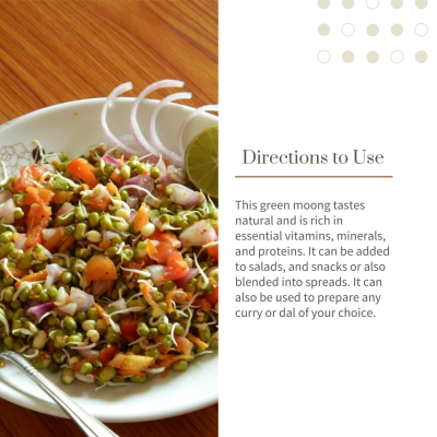 Ecotyl: Organic Moong Dal - 500 gm