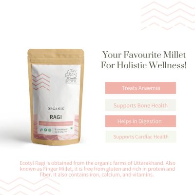 Ecotyl: Organic Ragi - 250 gm