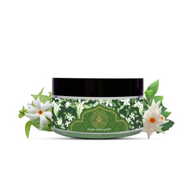 Luxuriate: 100% Natural and Mineral Rich Parijat Bath and Foot Spa Bathing Salt - 150gm