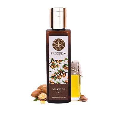 Luxuriate: 100% Pure Natural Virgin Argan Oil for Hair and Skin - 100 ml