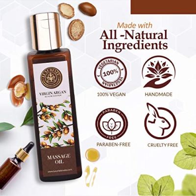 Luxuriate: 100% Pure Natural Virgin Argan Oil for Hair and Skin - 100 ml