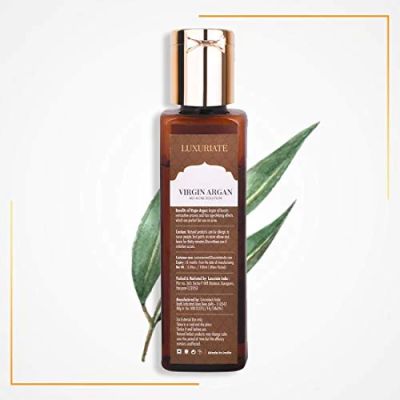 Luxuriate: 100% Pure Natural Virgin Argan Oil for Hair and Skin - 100 ml