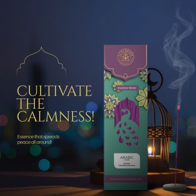 Luxuriate: Arabic Incense Agarbatti Sticks - Contains 20 Incense Sticks