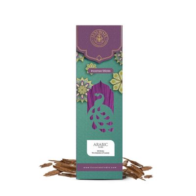Luxuriate: Arabic Incense Agarbatti Sticks - Contains 20 Incense Sticks