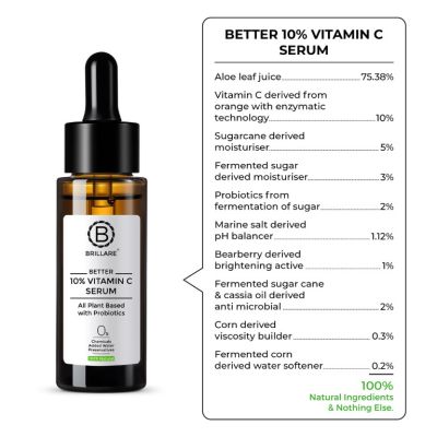Brillare: Better Vitamin C (10%) Serum - 30ml