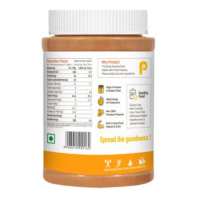 Happilo: Classic Peanut Butter Creamy - 1kg