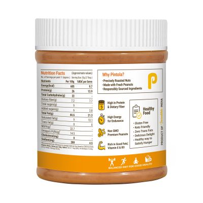 Pintola: Classic Peanut Butter Creamy - 350gm