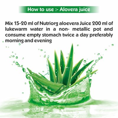 Nutriorg: Aloe vera Juice - 250 ml