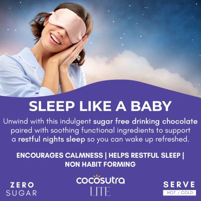 Cocosutra: RELAX Sugar-Free Drinking Chocolate Mix - 200gm