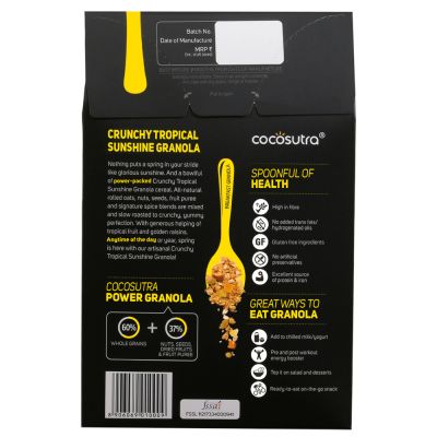 Cocosutra: Crunchy Tropical Sunshine Granola - 300gm