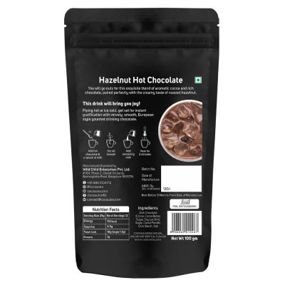 Cocosutra: Hazelnut Hot Chocolate Mix - 100gm