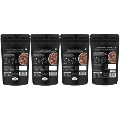 Cocosutra: Hot Chocolate Combo - Pack of 4 (100gm Each)