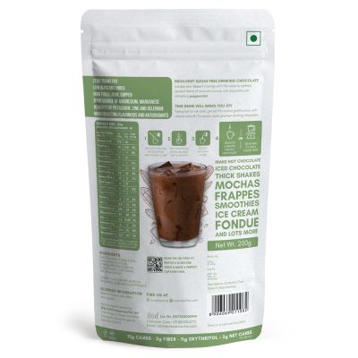 Cocosutra: Peppermint Sugar-Free Drinking Chocolate Mix - 200gm