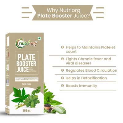 Nutriorg: Plate booster Juice - 500 ml