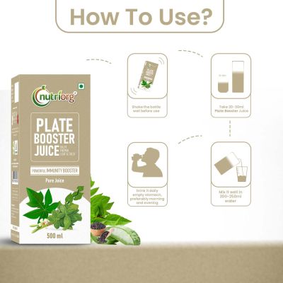 Nutriorg: Plate booster Juice - 500 ml