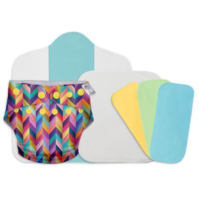 Superbottoms: Cloth Diapers for babies - Starter Cloth Diaper Pack with 1 Freesize UNO , Reusable