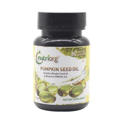 Nutriorg: Pumpkin Seed Oil Soft Gel - 60 Capsule