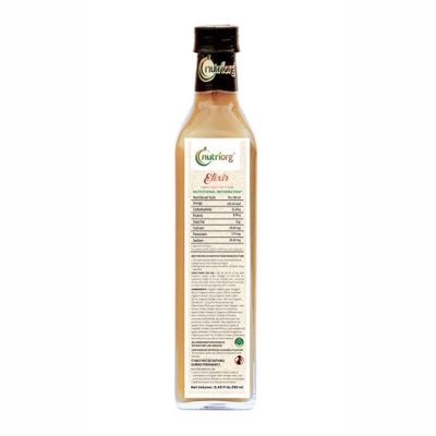 Nutriorg: Certified Organic Elixir Apple Cider Vinegar - 250 ml