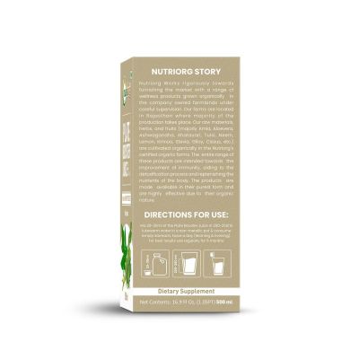 Nutriorg: Plate booster Juice - 500 ml