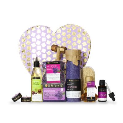 Soulflower: Heart Set With Lavender