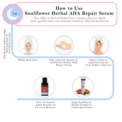 Soulflower: Herbal AHA 30% Repair Serum - 40 ml