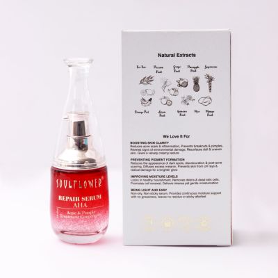 Soulflower: Herbal AHA 30% Repair Serum - 40 ml