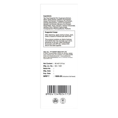 Soulflower: Herbal AHA 30% Repair Serum - 40 ml