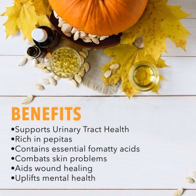 Nutriorg: Pumpkin Seed Oil Soft Gel - 60 Capsule