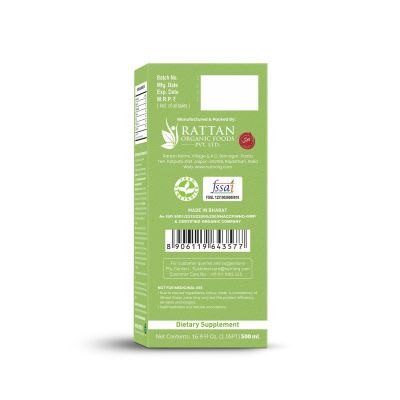 Nutriorg: Wheatgrass Juice - 500 ml