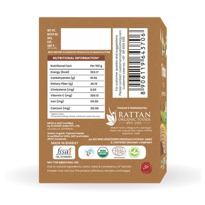 Nutriorg: Triphala Powder - 150 gm