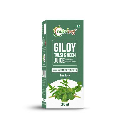Nutriorg: Giloy with Neem Tulsi Juice - 500 ml