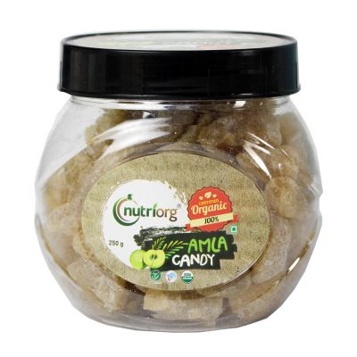 Nutriorg: Certified Organic Amla Candy - 250 gm ( Pack of 2)
