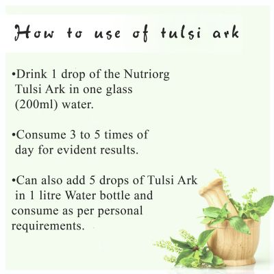 Nutriorg: Tulsi Ark - 30 ml ( Pack of 2)