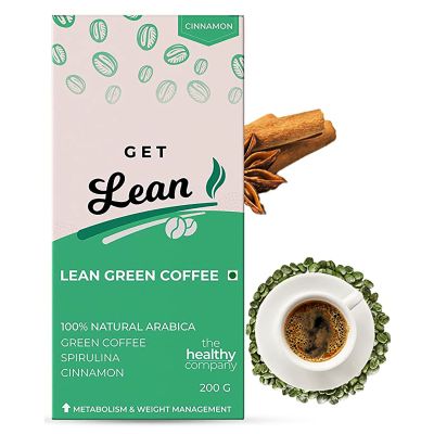 The Healthy Company: Lean Green Coffee - Cinnamon - 200gm