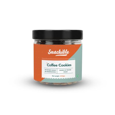 Snackible: Coffee Cookies (Pack of 4) - 4x70gm