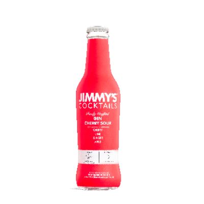 Jimmy's Cocktails: Gin Cherry Sour Mix - Pack Of 16