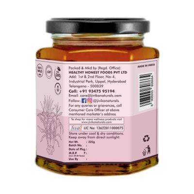 jivika naturals: Ginger Honey - 325gm