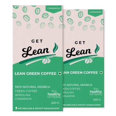 The Healthy Company: Lean Green Coffee - Cinnamon - 200gm