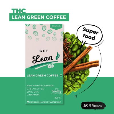 The Healthy Company: Lean Green Coffee - Cinnamon - 200gm
